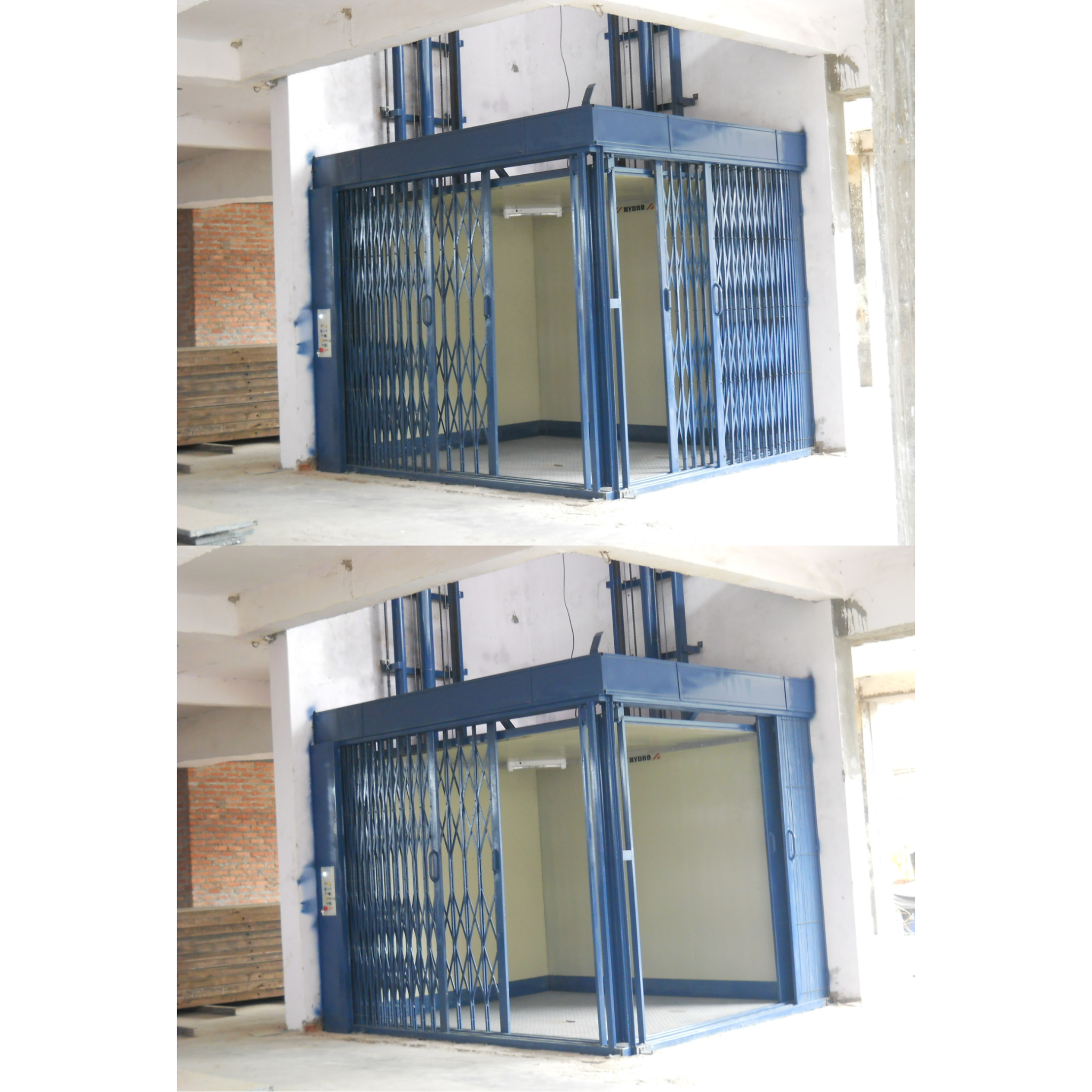 cage goods lift